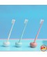 Vỉ 10 chiếc bàn chải đánh răng du lịch nhiều màu có nút bọc đầu (BC10)